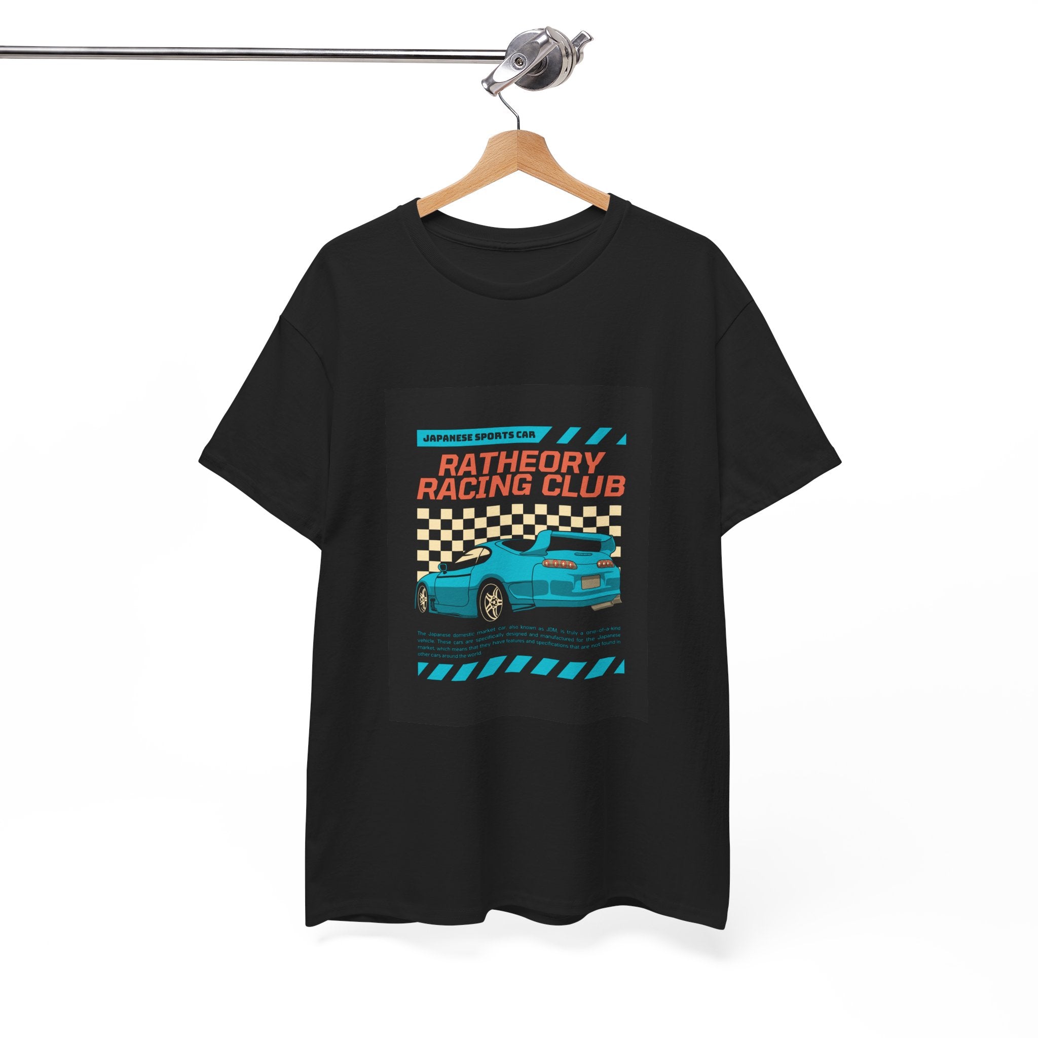 Ratheory Racing Club Tee — Vintage Race Car Graphic Shirt
