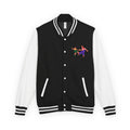 Letterman Jacket — Colorful Roller Skate Couple Embroidered Varsity Jacket