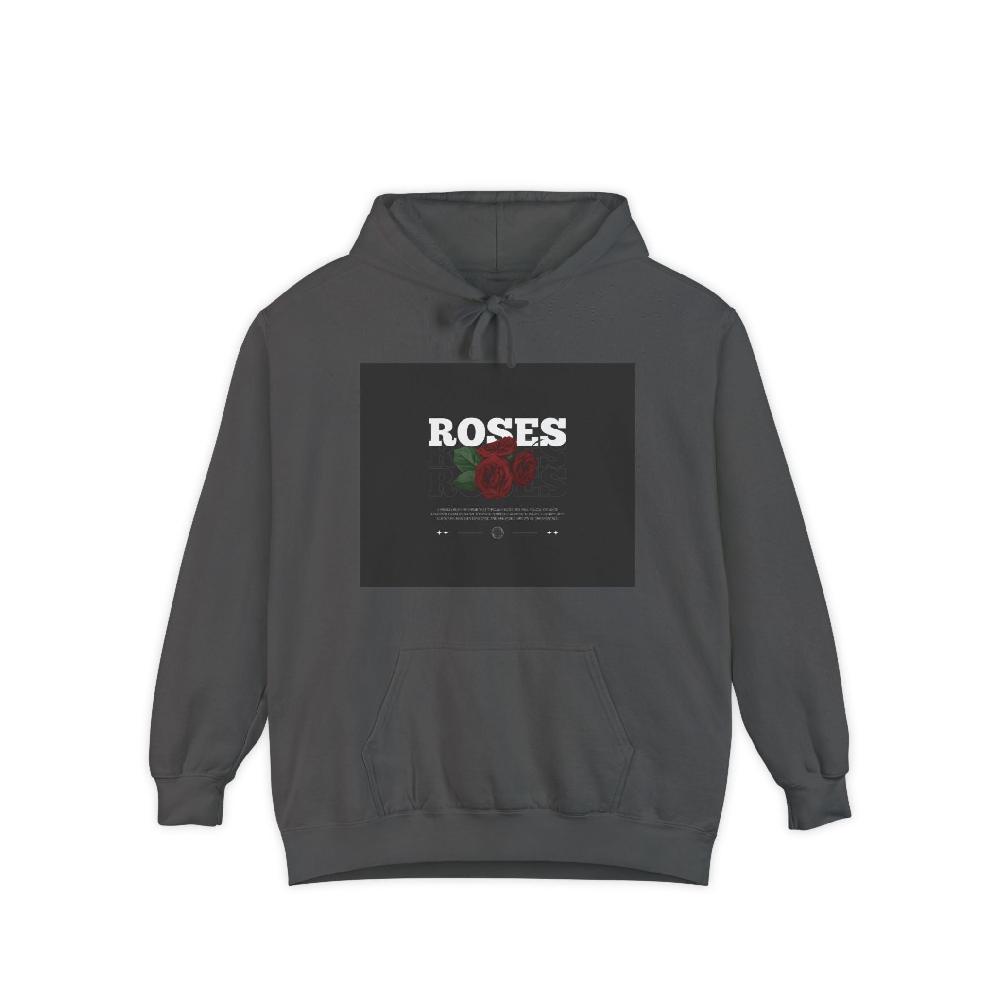Roses Graphic Hoodie — Vintage Rose Music Tee Style