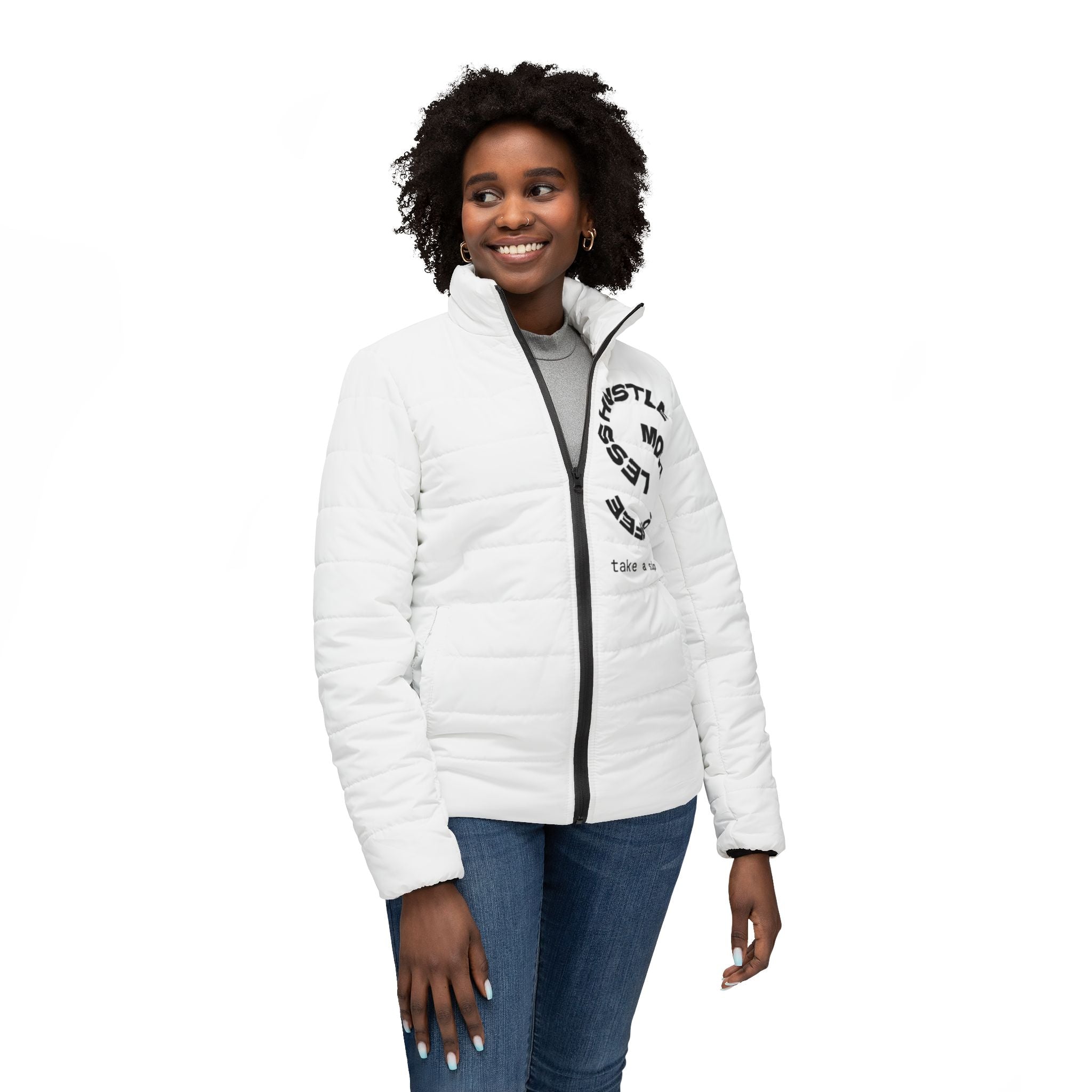 Women’s Puffer Jacket (AOP)