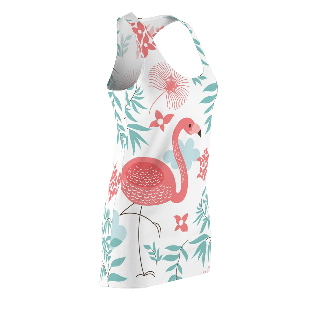 Earthy Smiles Racerback Dress — Cute Eco-Friendly Planet Print