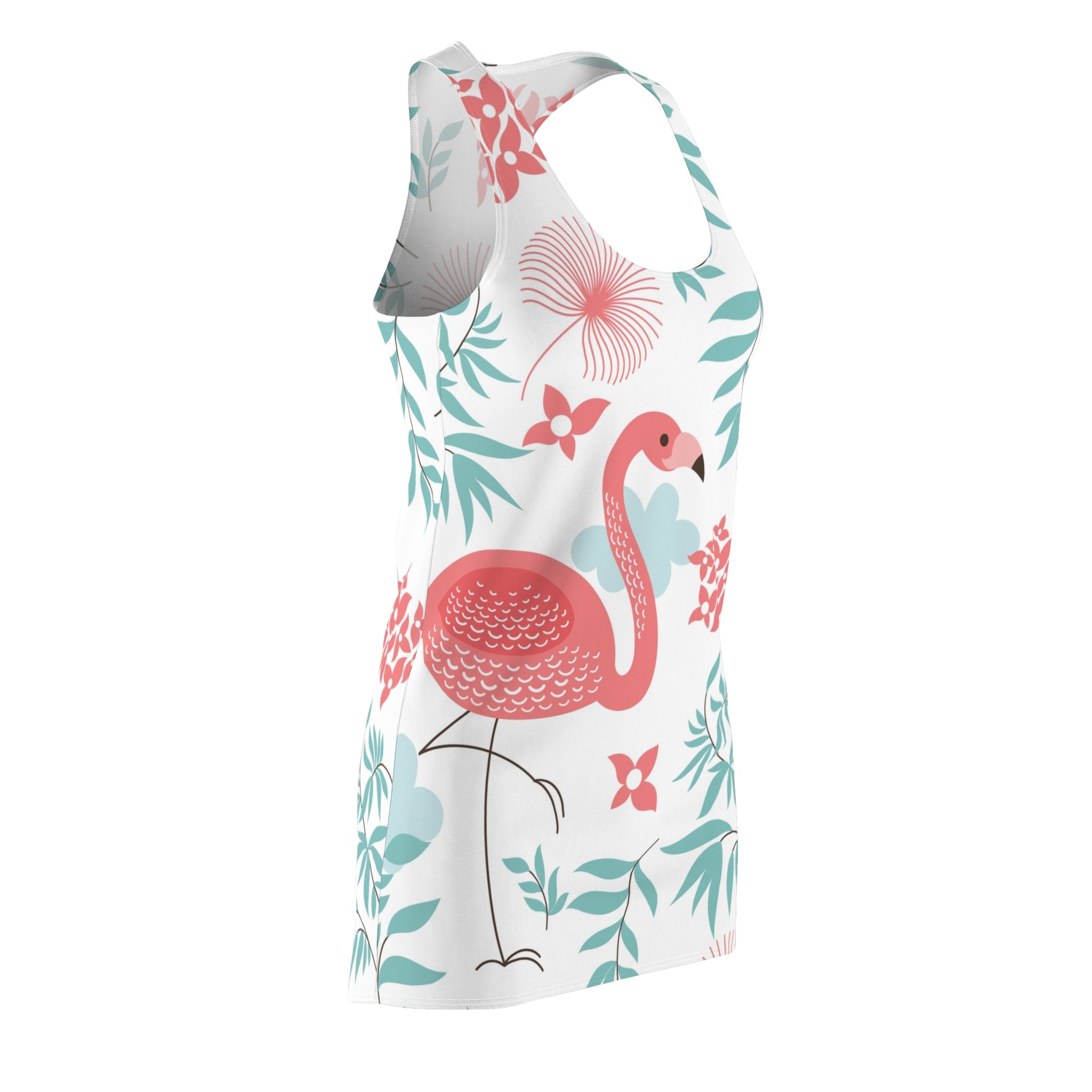 Earthy Smiles Racerback Dress — Cute Eco-Friendly Planet Print