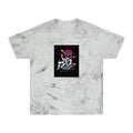 Astronaut Skateboard Tee — Neon Space Skateboarding Graphic T-Shirt