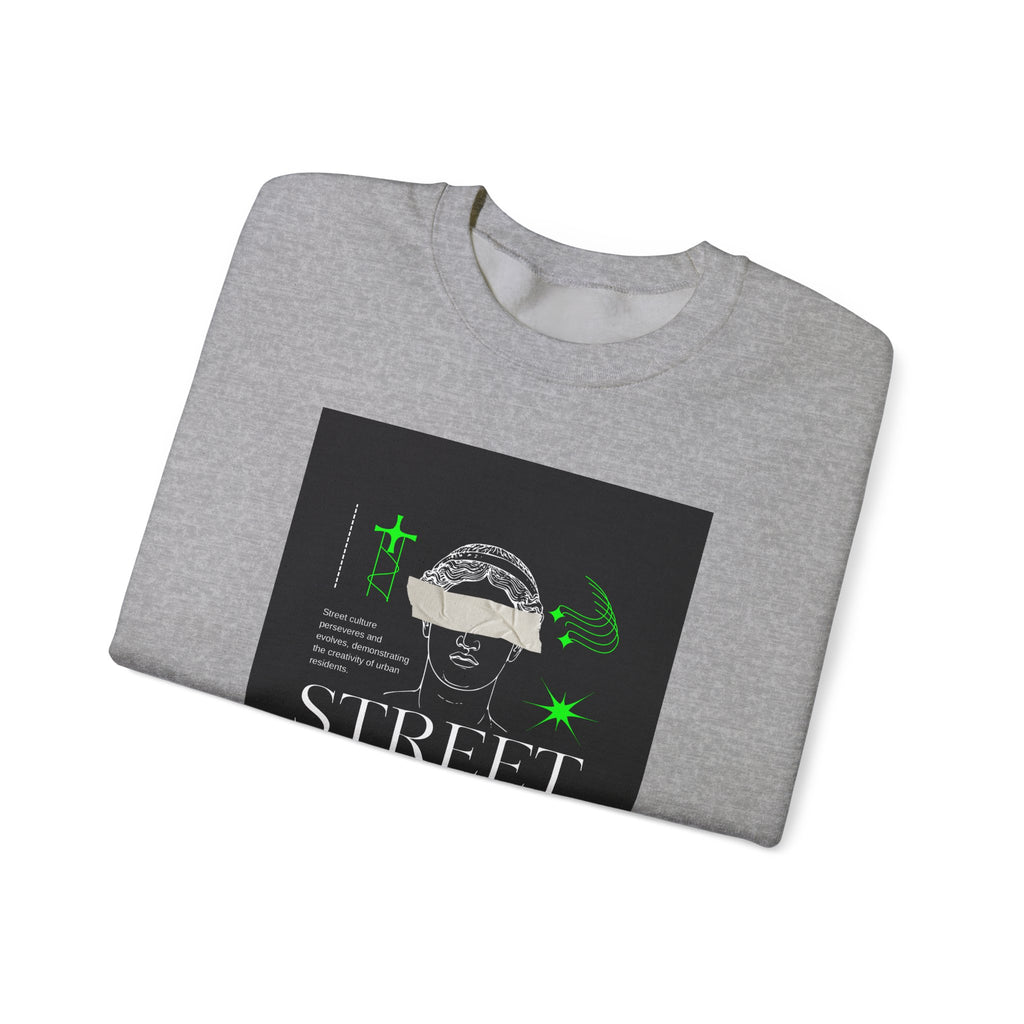 Street Culture Crewneck Sweatshirt — Urban Graphic Pullover