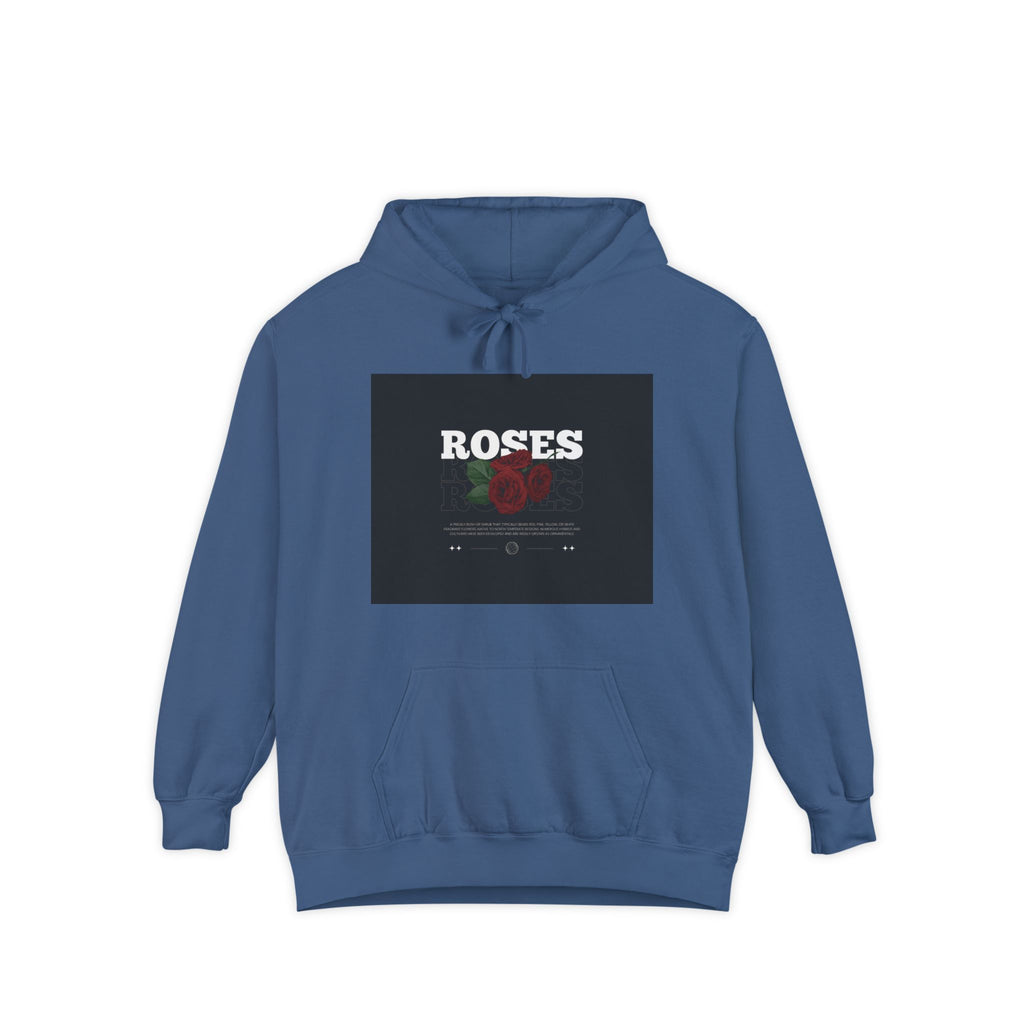Roses Graphic Hoodie — Vintage Rose Music Tee Style