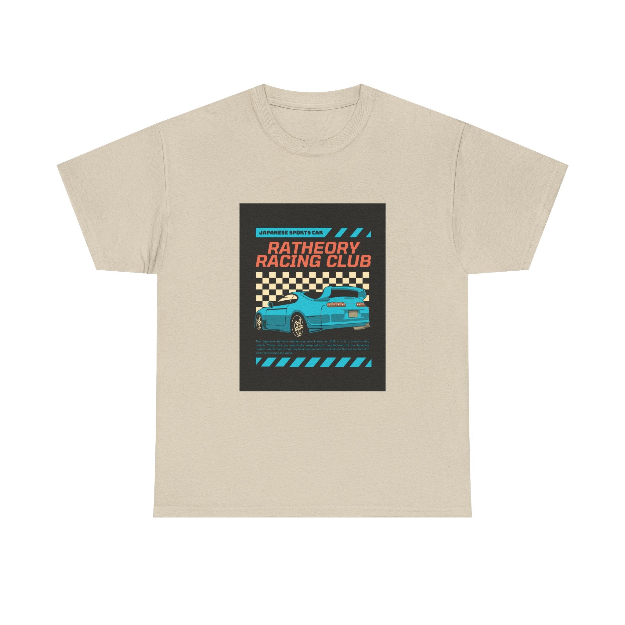 Ratheory Racing Club Tee — Vintage Race Car Graphic Shirt